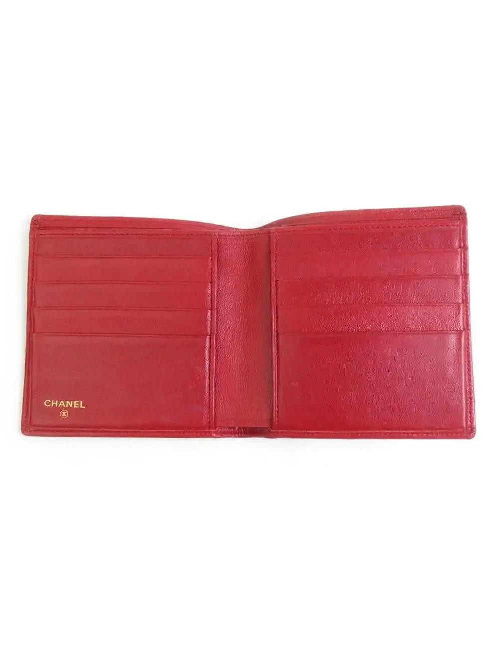 Auth Chanel Bicolore Bill Compartment #280404C22B